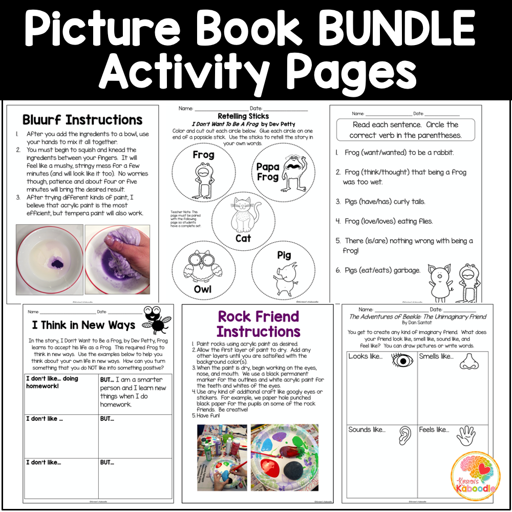 fiction-picture-book-activities-bundle-2nd-grade