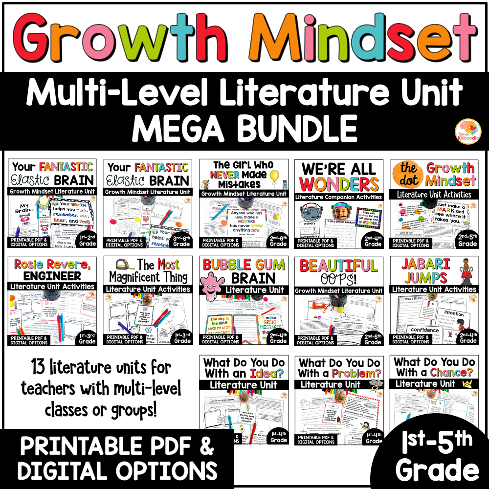 growth-mindset-literature-unit-activities-book
