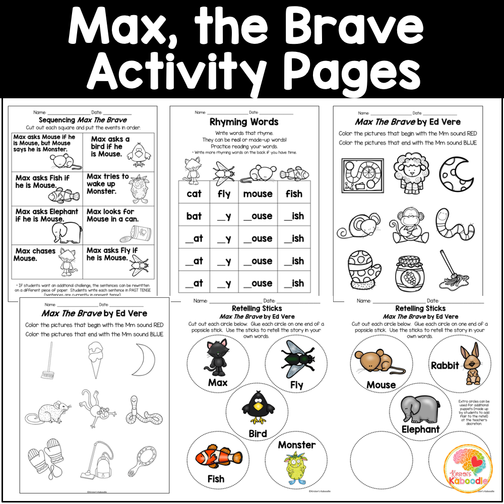 max-the-brave-activities-1st-grade