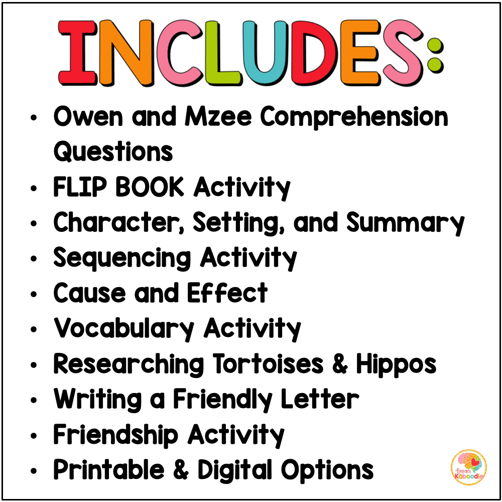 owen-and-mzee-activities-worksheets