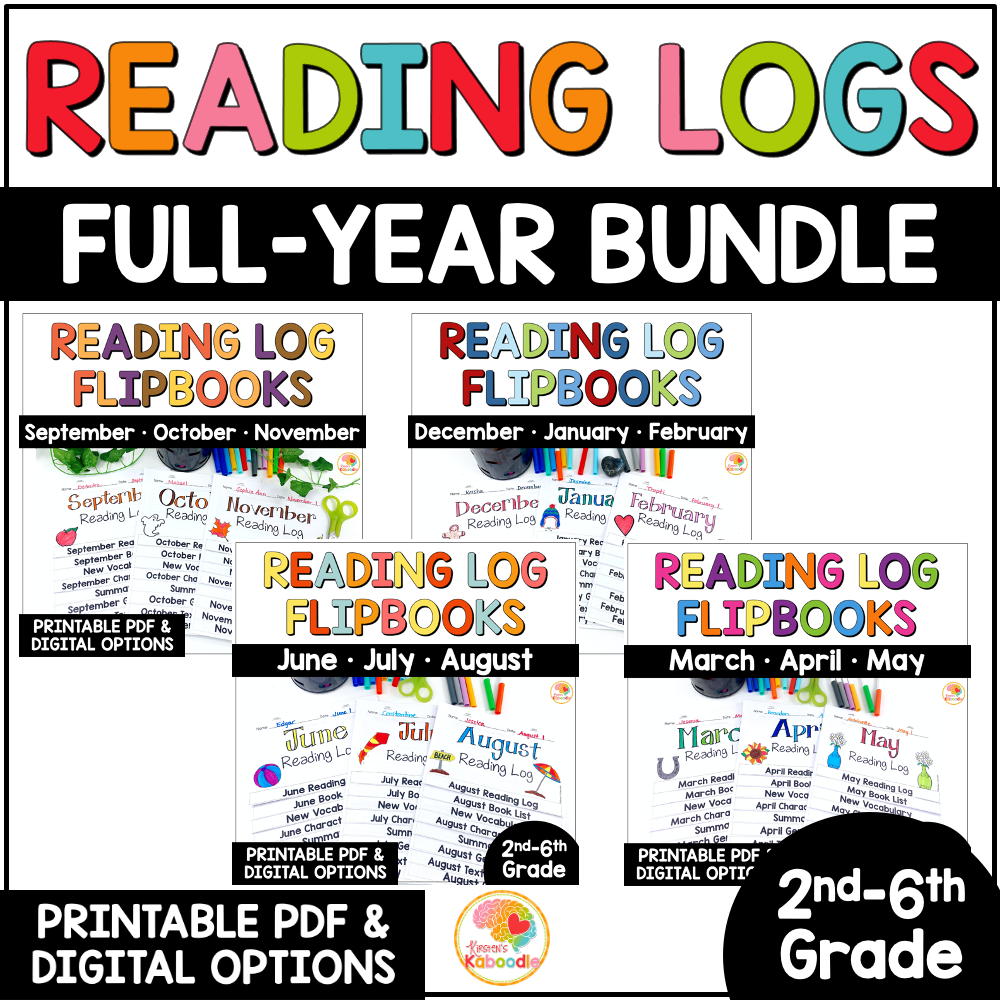 reading-log-flip-book-bundle