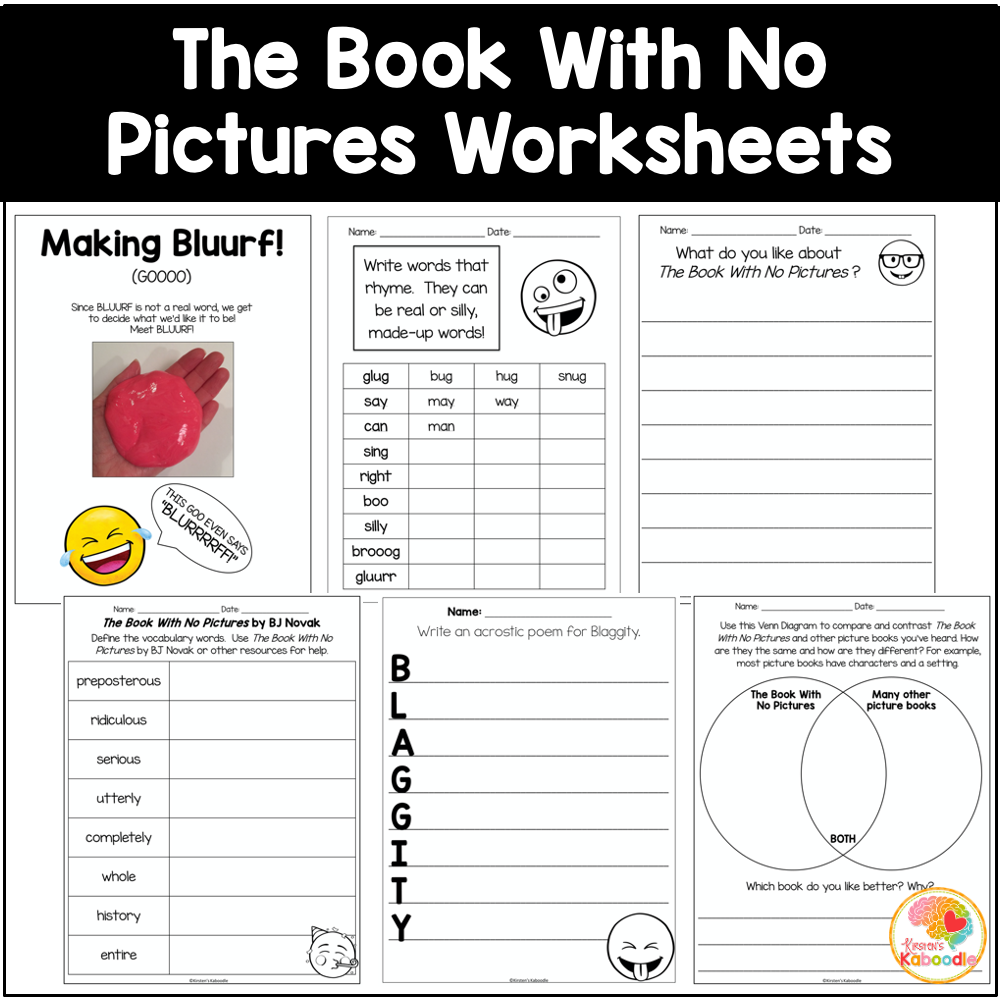 the-book-with-no-pictures-activities-1st-grade