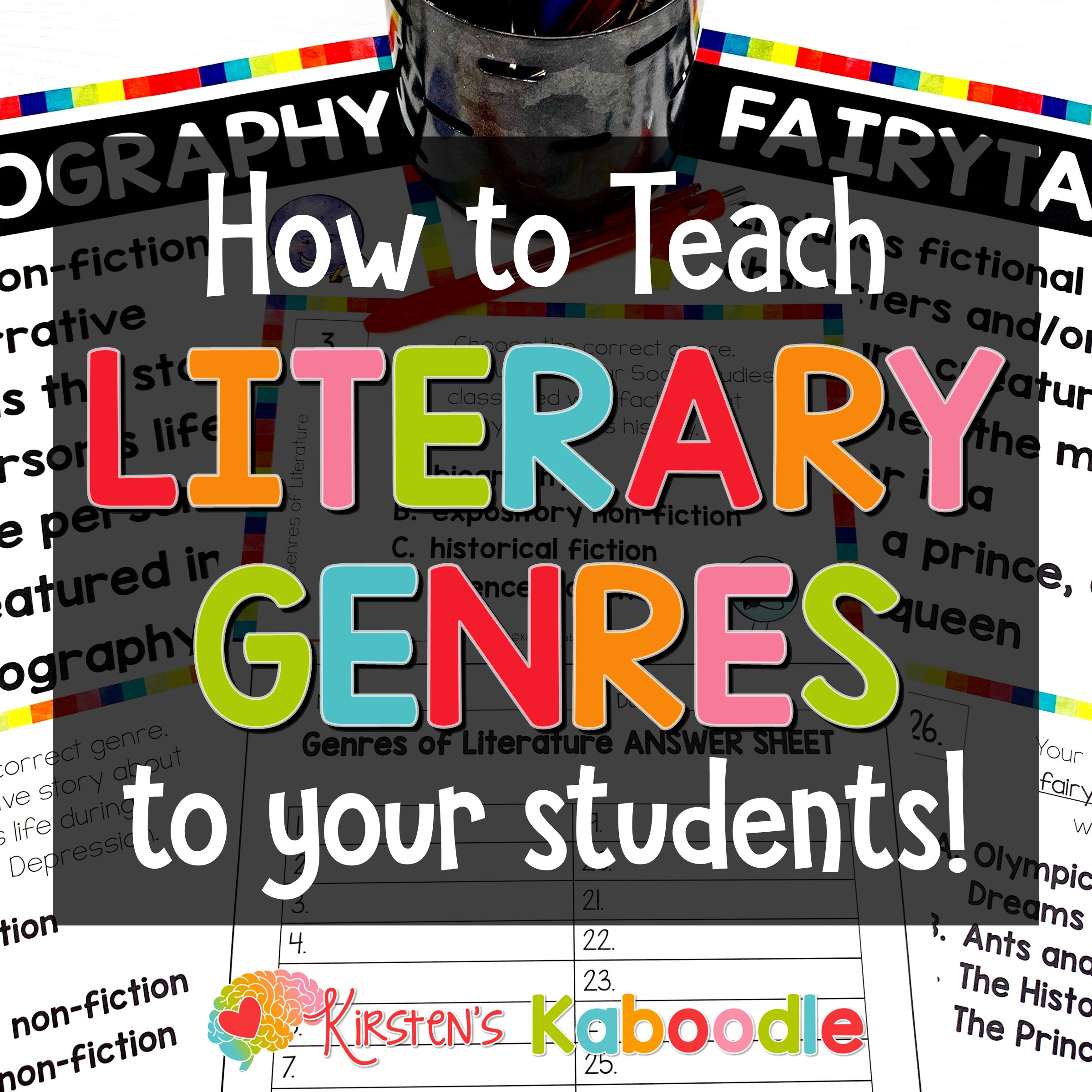 what-are-literary-genres
