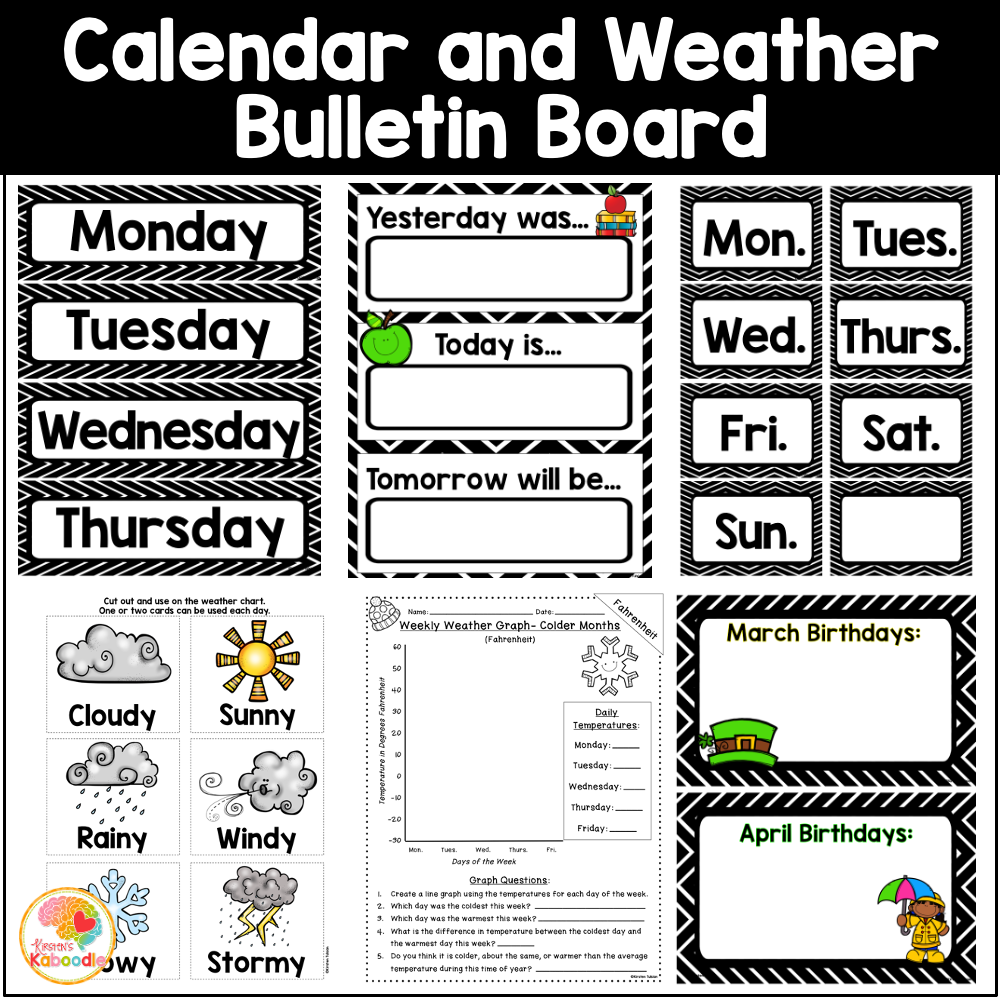 calendar-and-weather-set-bulletin-board-classroom