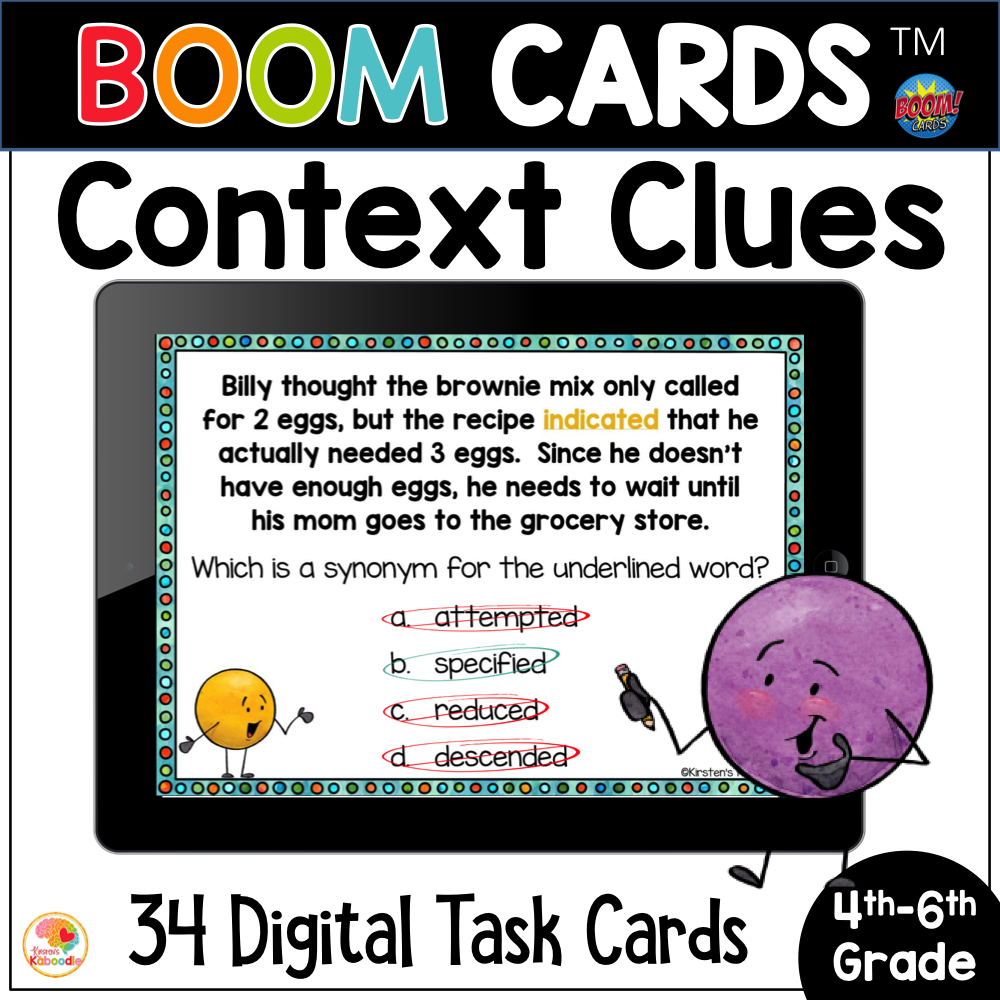 context-clues-boom-cards