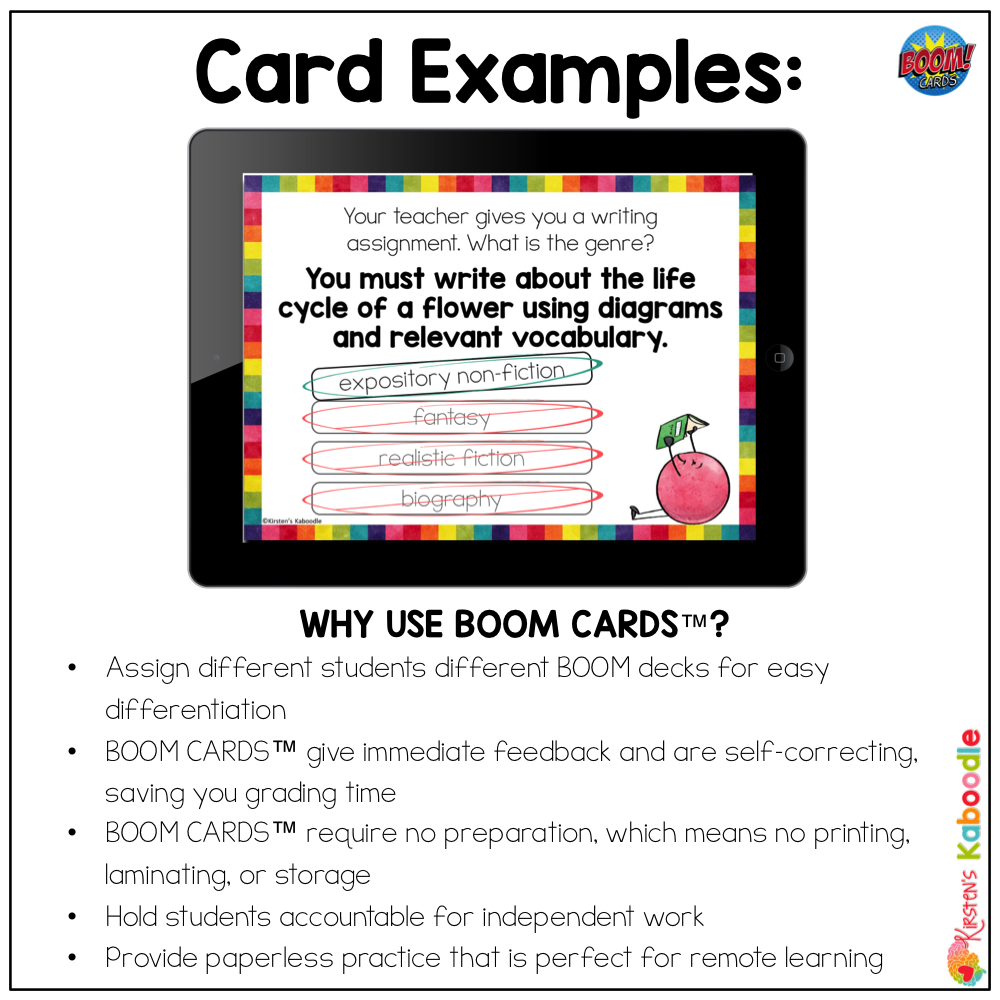 genres-of-literature-boom-cards