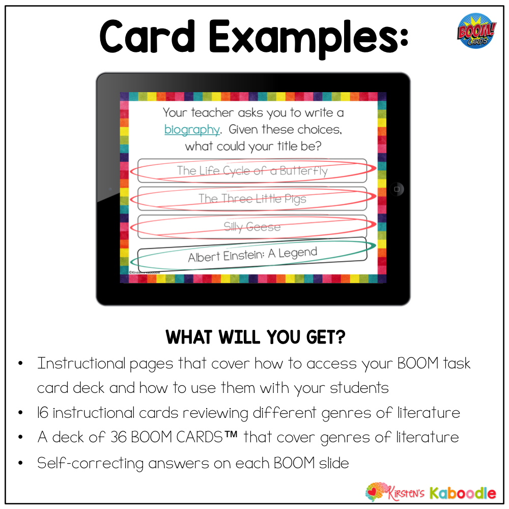 genres-of-literature-boom-cards