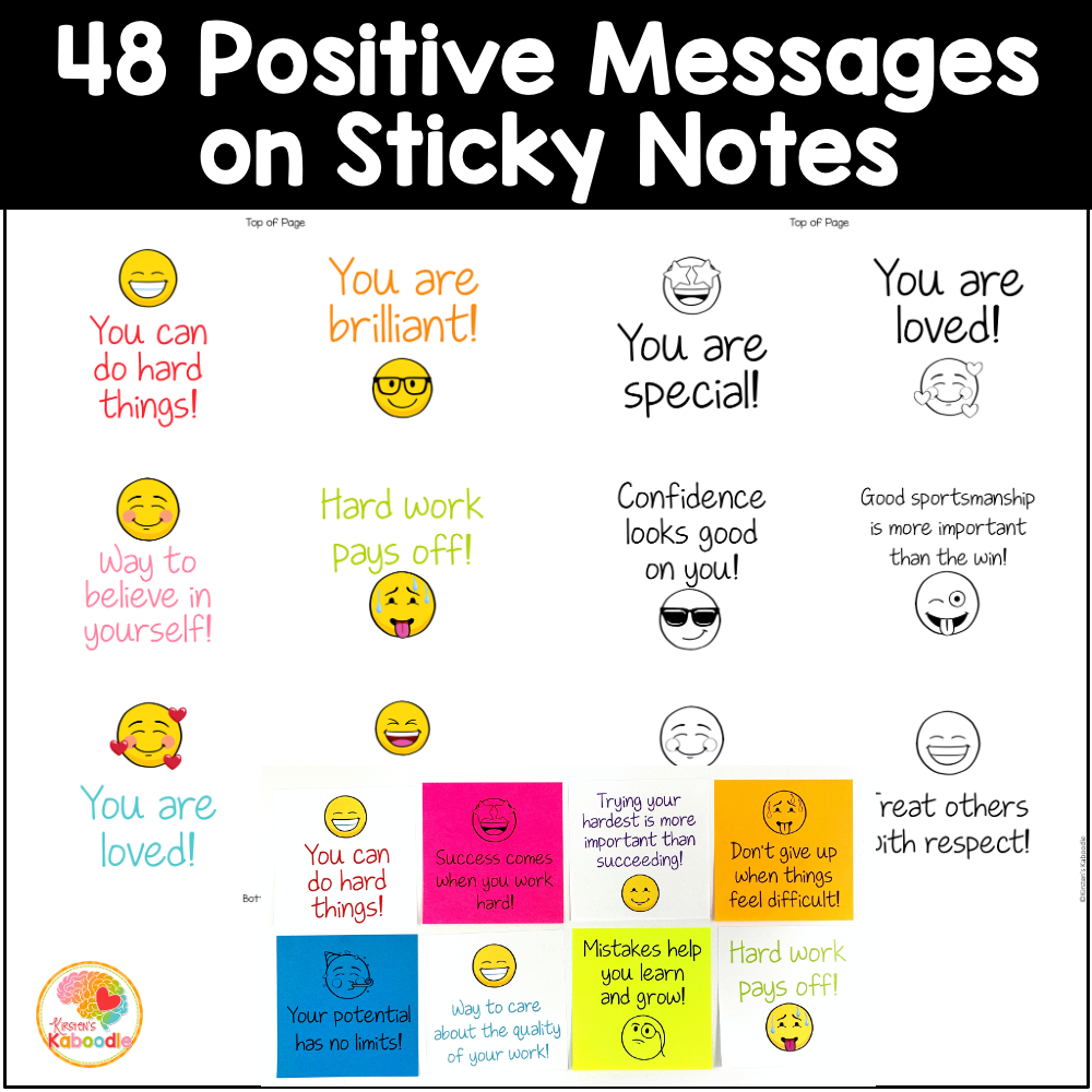 positive-messages-on-sticky-notes-encouraging