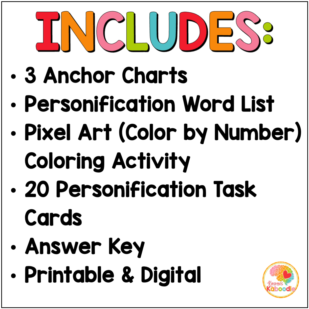 personification-color-by-number-activity