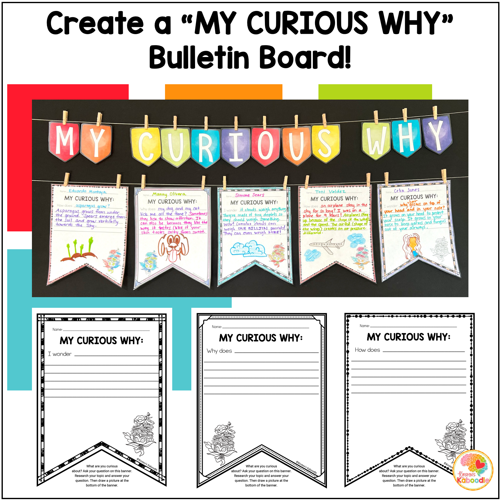 The Curious Why Activities Literature Unit for Kids: 2nd, 3rd, and 4th Grade Angela DiTerlizzi Book Companion - Image 2