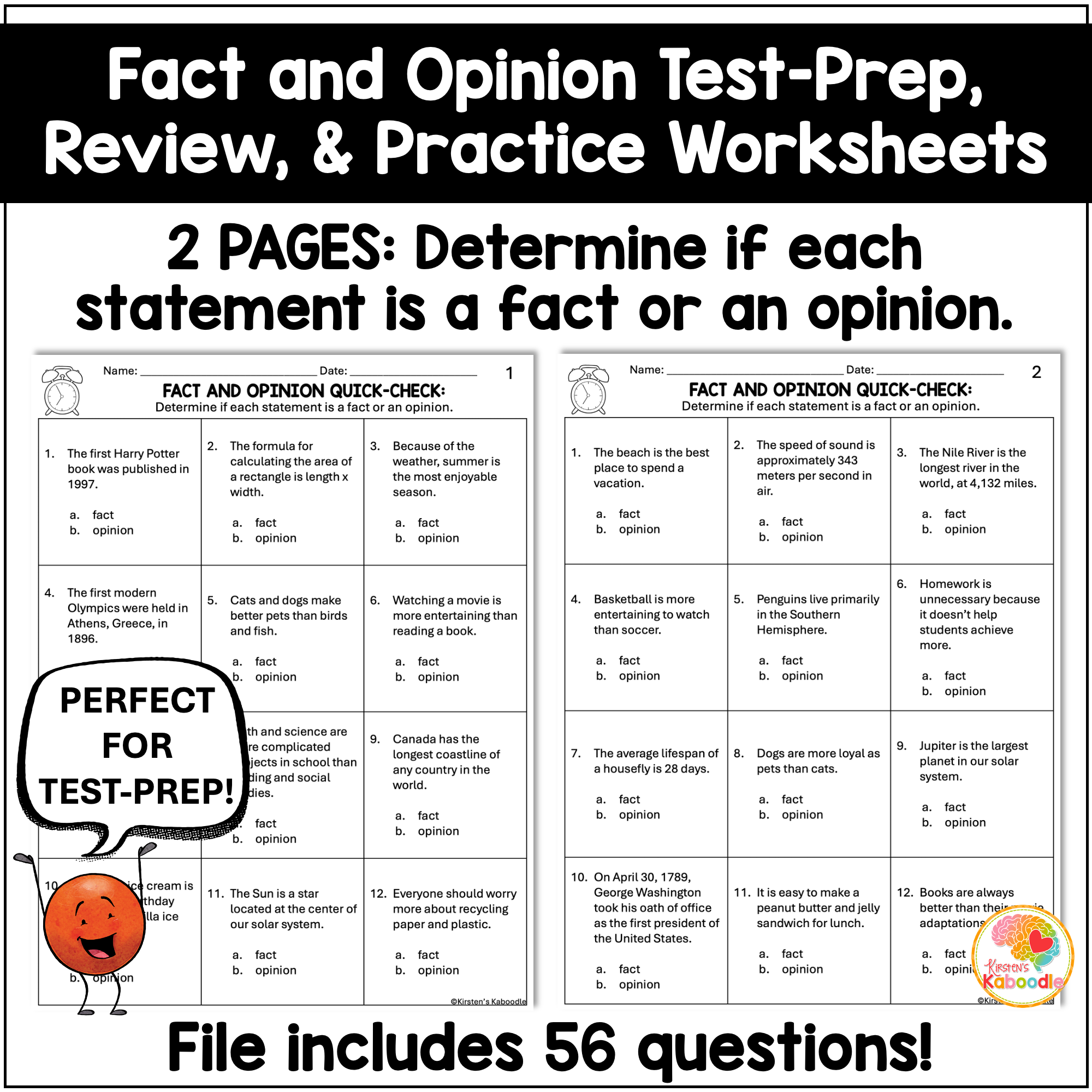 fact-and-opinion-worksheets-quick-checks