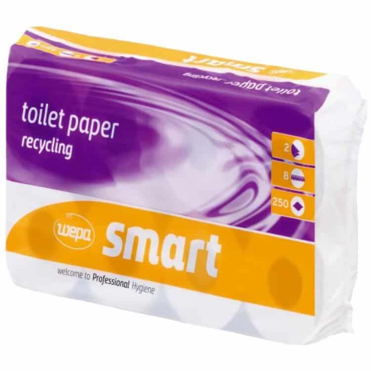 Toalettpapper 2-lags vit 27,5m