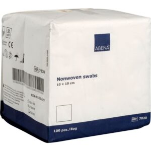Kompress nonwoven vit 4-lags 10x10cm