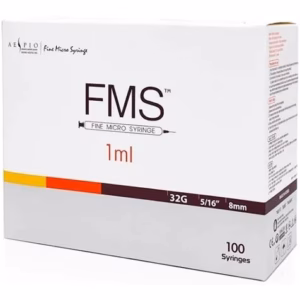 FMS 32G Fine Micro Syringe 1.0ml 8mm