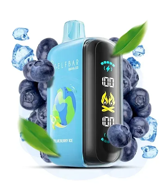 ELF BAR RAYA D3 25000 Blueberry Ice