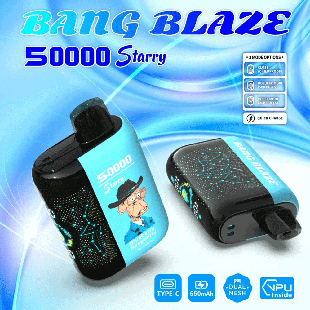 Bang Blaze 50000 Blueberry Raspberry