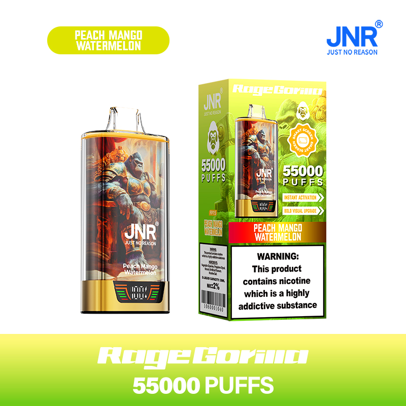 JNR Rage Gorilla 55000 Peach Mango Watermelon
