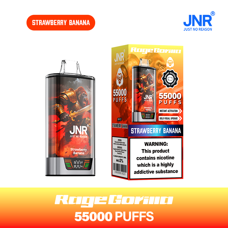 JNR Rage Gorilla 55000 Strawberry Banana
