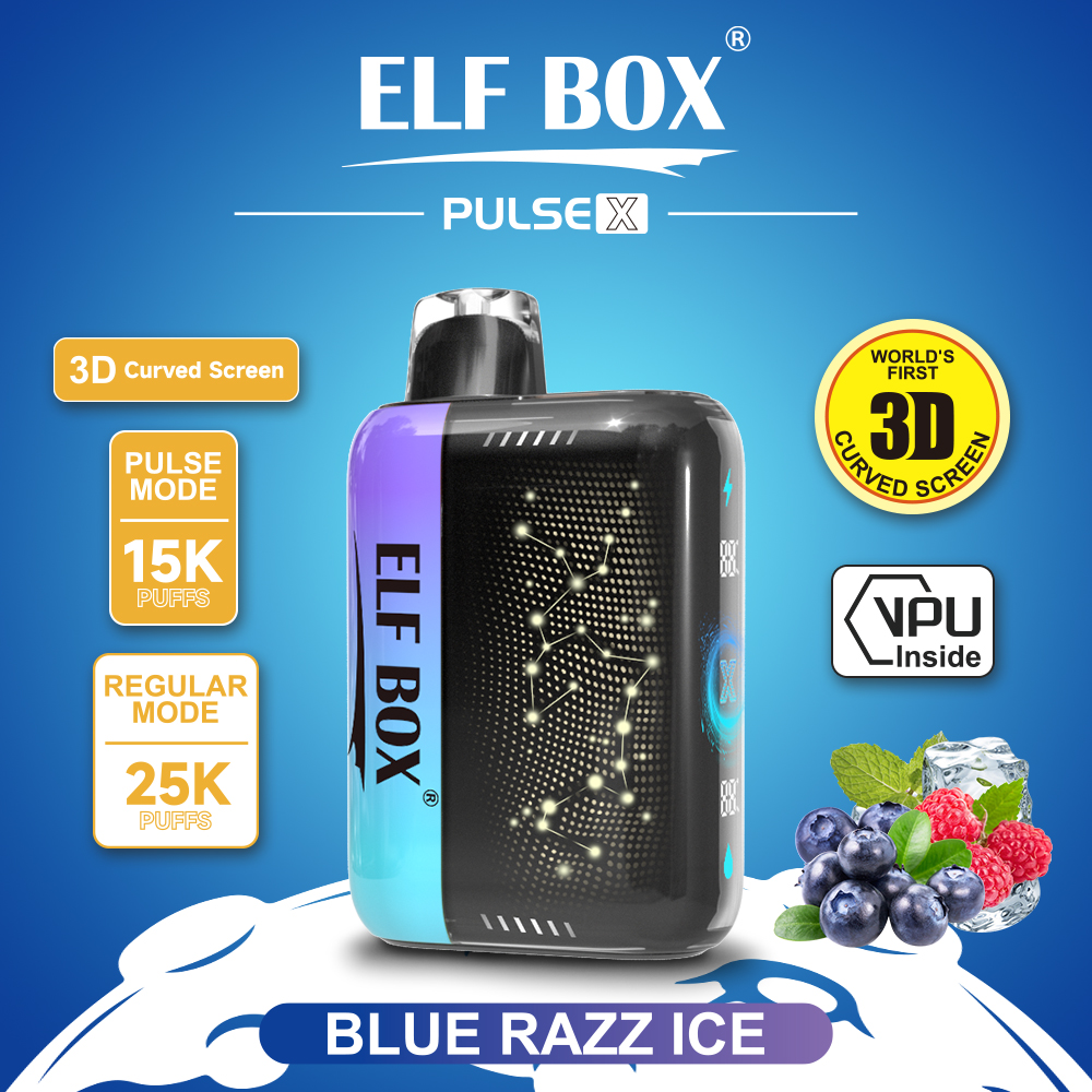ELF BOX Pulse X 25000 Blue Razz Ice