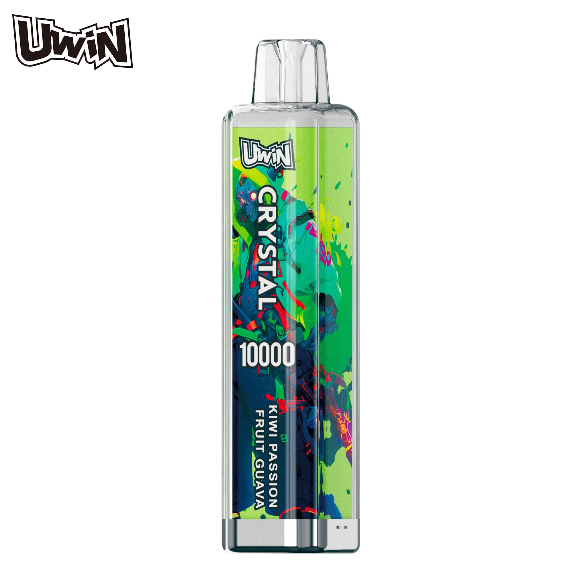 Uwin Crystal 10000 Kiwi Passion Fruit Guava – Bild 3