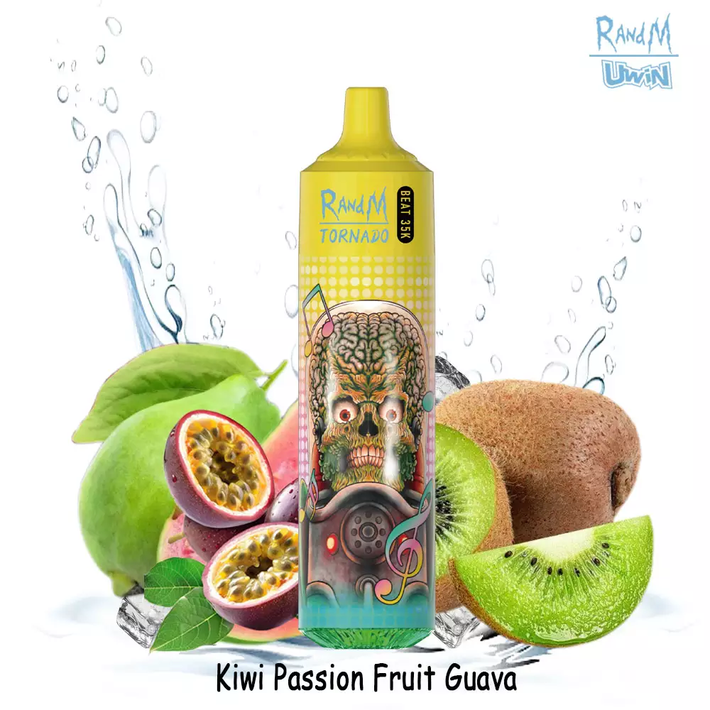 Uwin RandM Tornado Beat 35K Kiwi Passion Fruit Guava