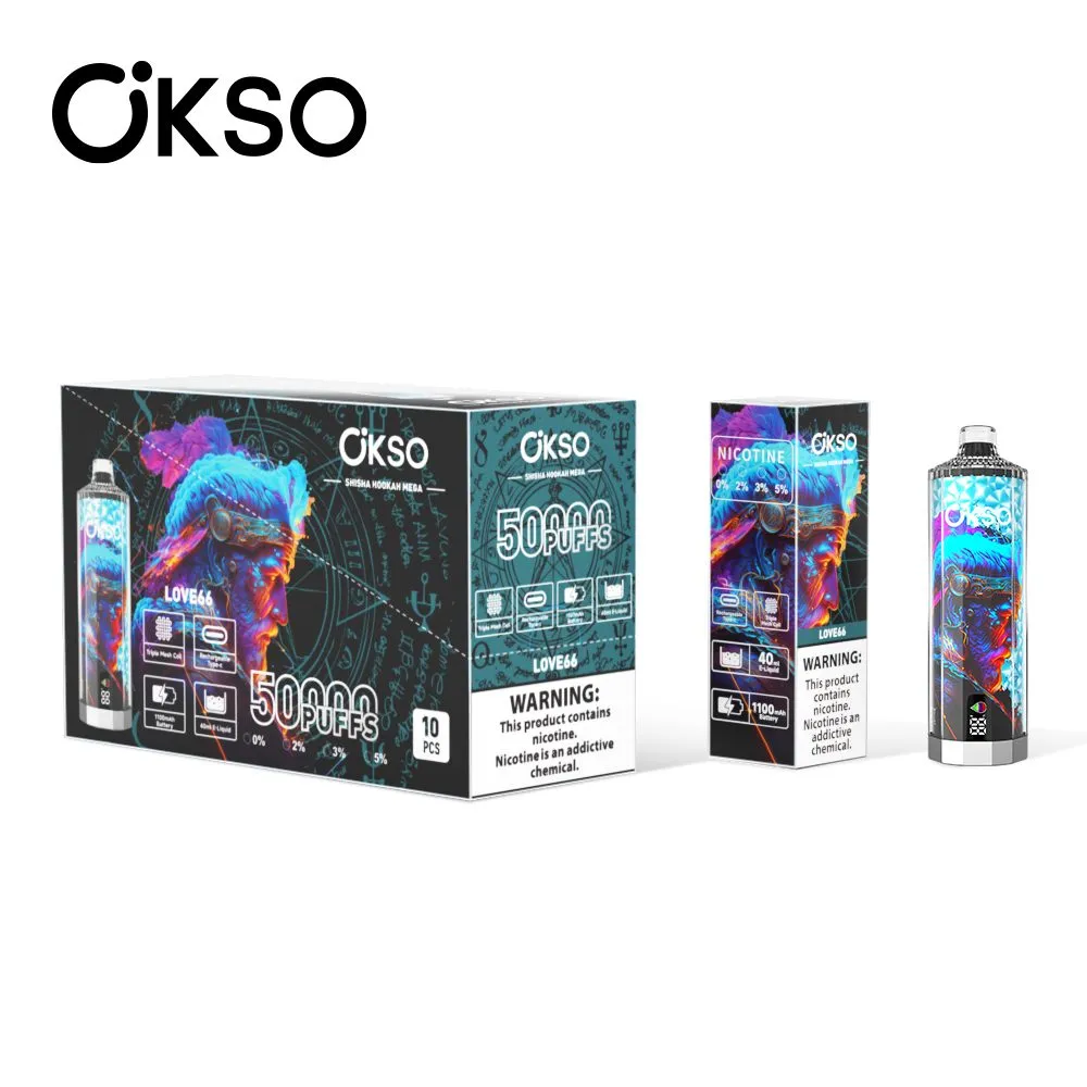 OKSO Shisha Hookah Mega 50000 Love 66 – Bild 2