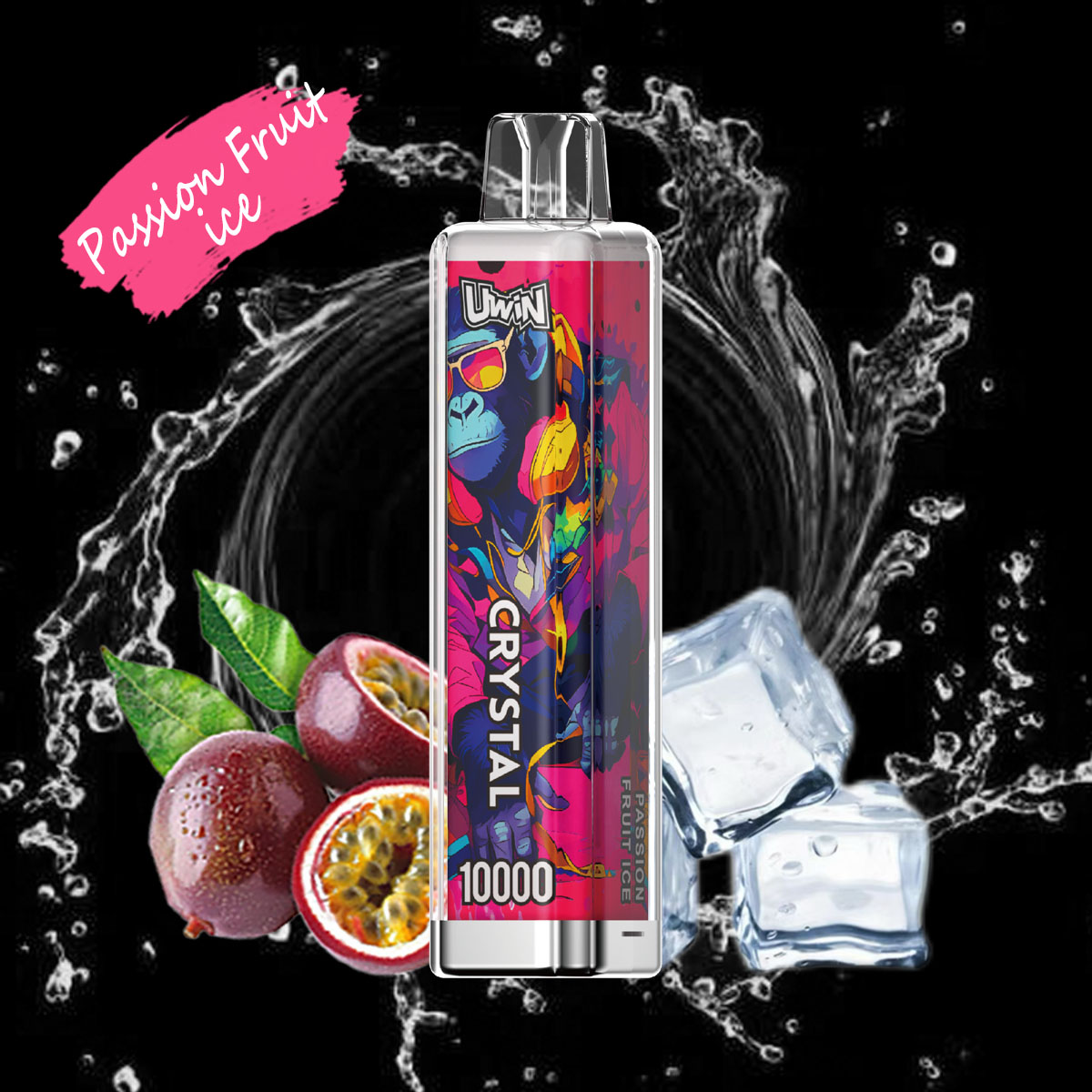 Uwin Crystal 10000 Passion Fruit Ice