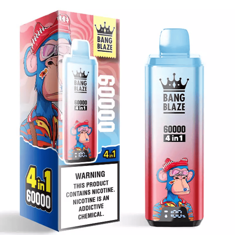 Bang Blaze 60000 Energy Drink & Strawberry Banana & Mango Peach Apricot & Passion Fruit Kiwi Lime – Bild 2