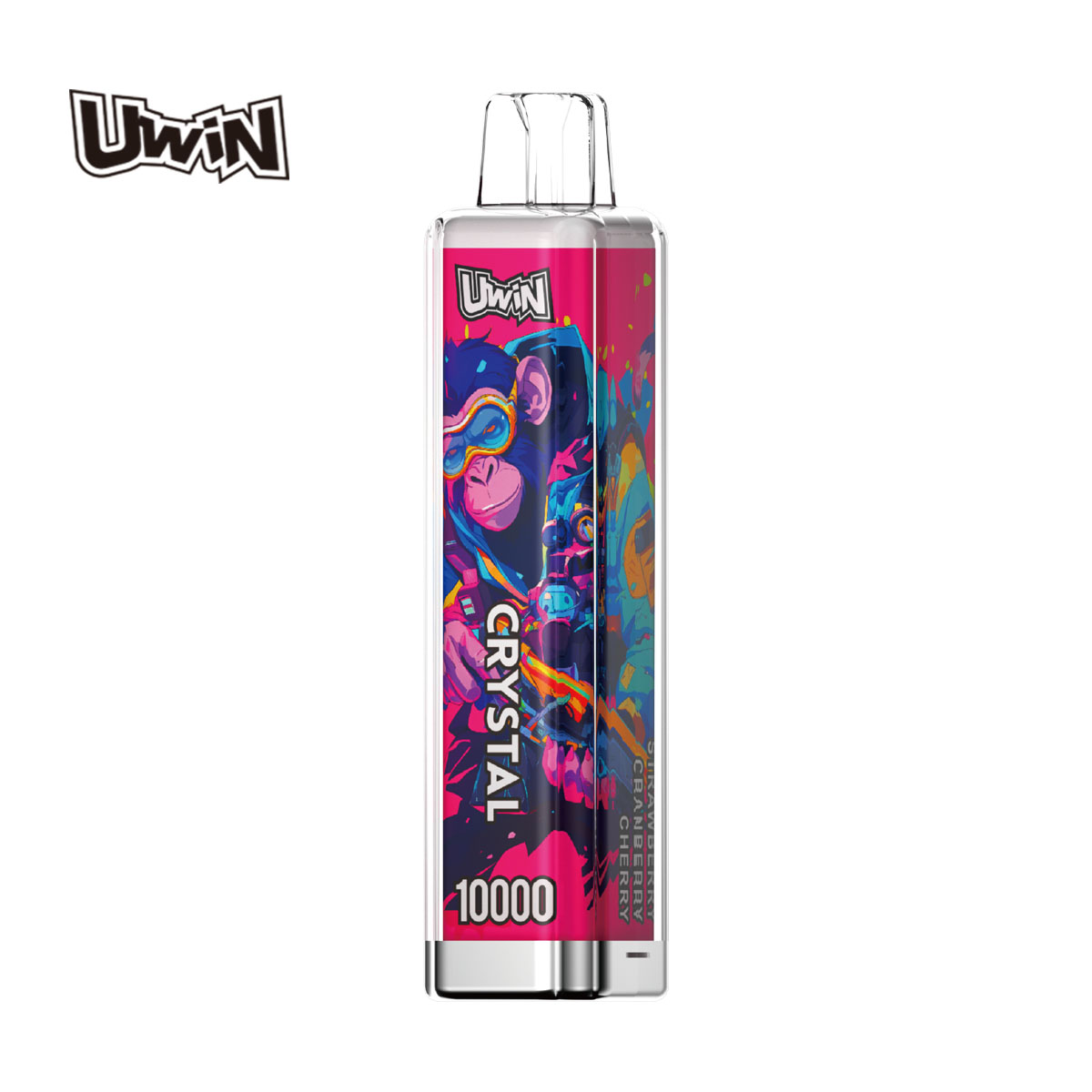 Uwin Crystal 10000 Strawberry Cranberry Cherry – Bild 3