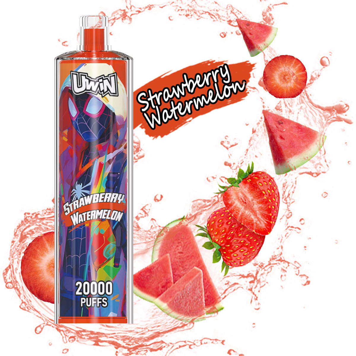 Uwin Crystal 20000 Strawberry Watermelon