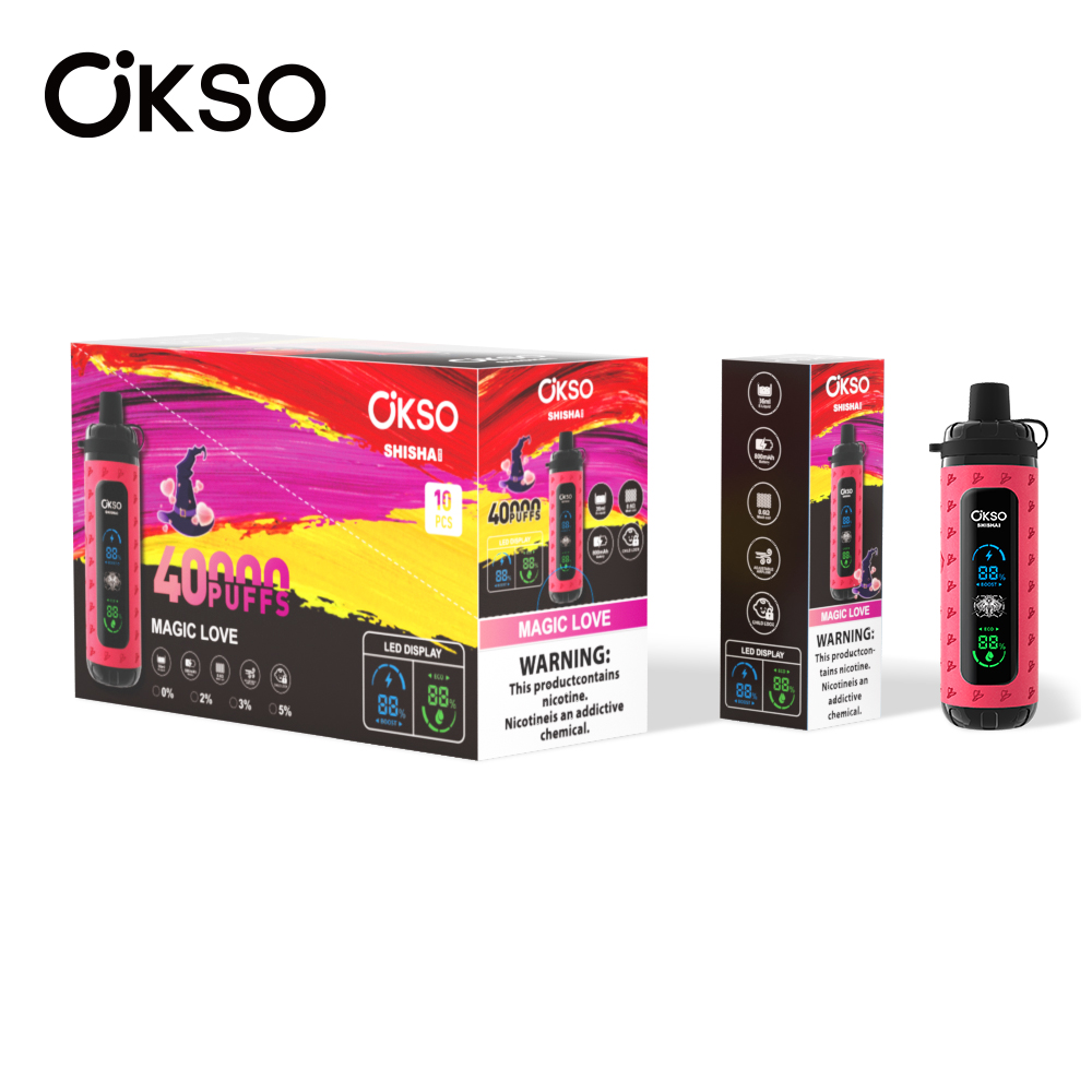 OKSO Shisha Max 40000 Magic Love – Bild 2