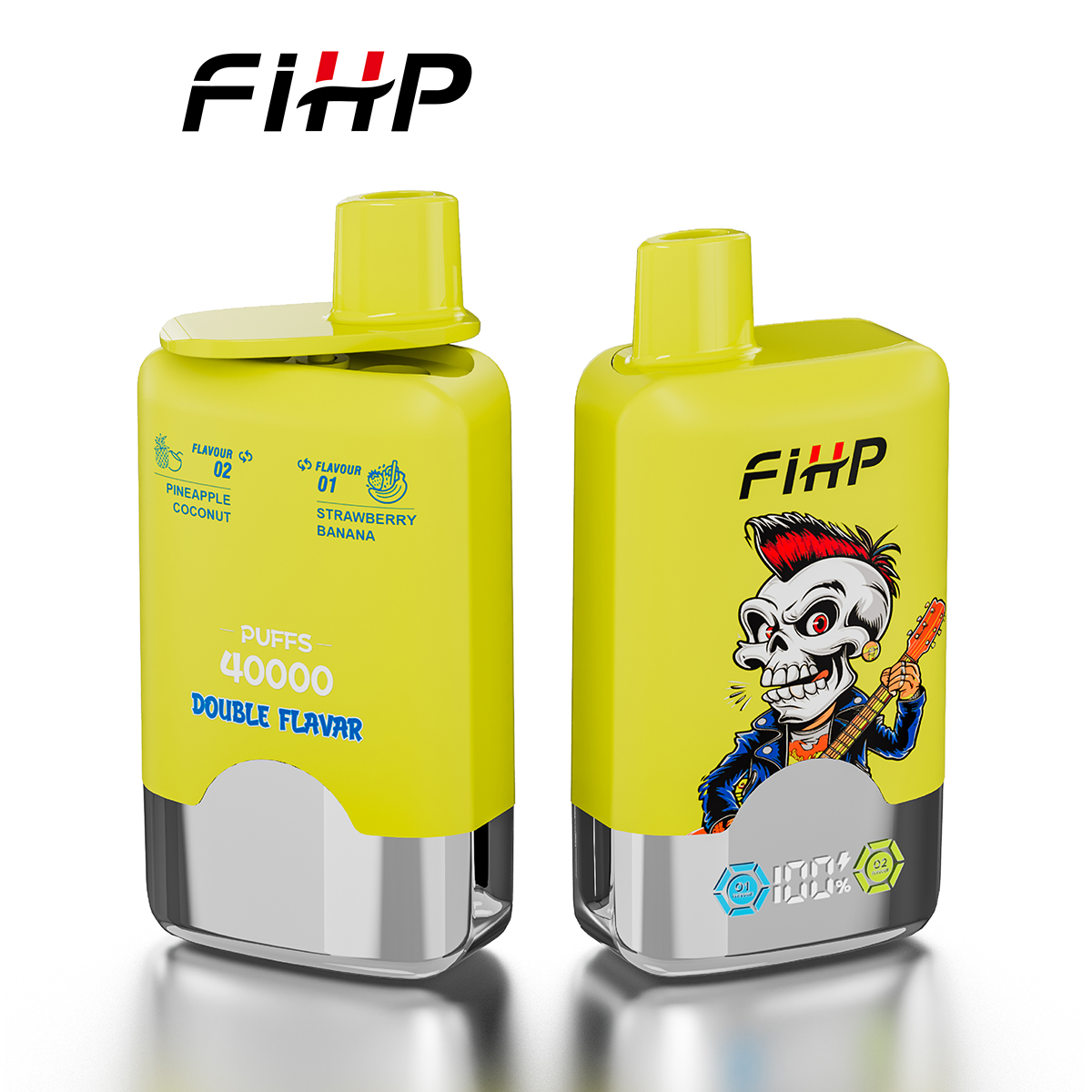 FIHP 40000 Pineapple Coconut & Strawberry Banana – Bild 4