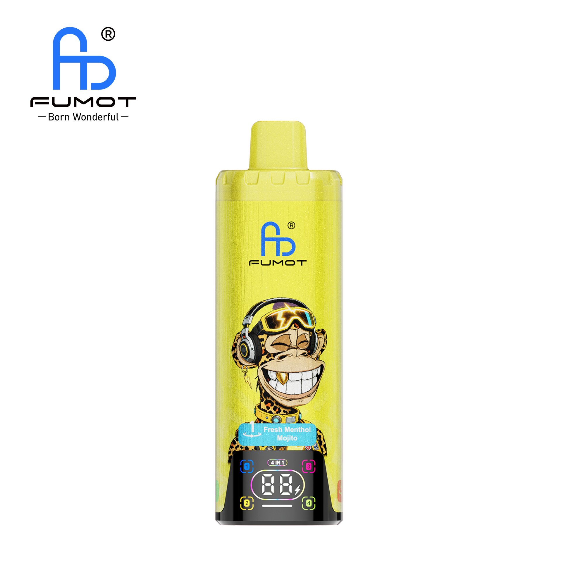 Fumot ECO 4in1 80K Fresh Menthol Mojito & Pink Lemonade & Cool Mint & Mint Watermelon – Bild 4