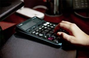 Financial calculator for budgeting, accounting, and financial analysis.