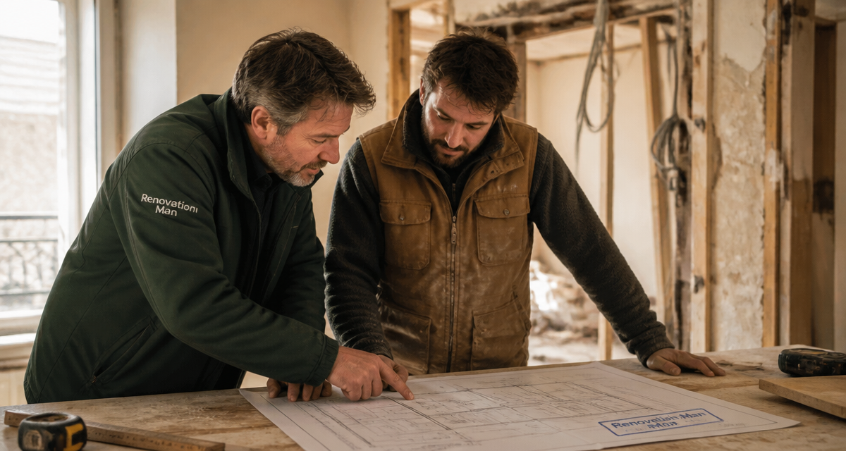 renovation man avis expert et artisan sur chantier