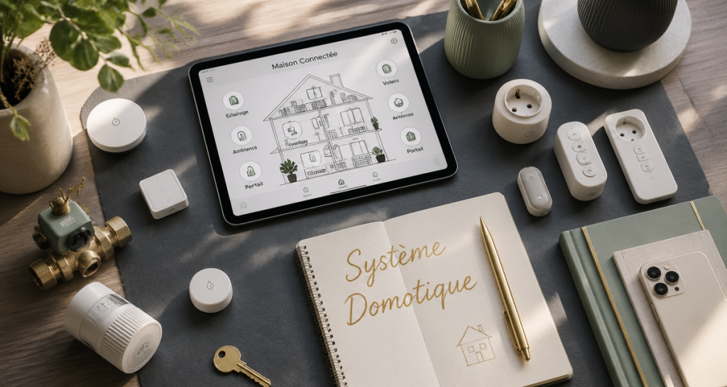 système domotique maison connectée