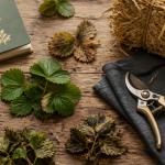 faut il couper les feuilles des fraisiers avant l'hiver entretien automne