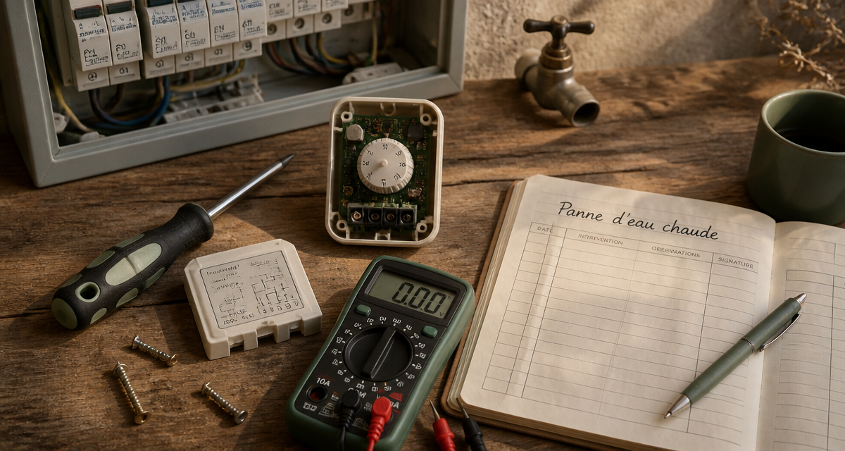plus d eau chaude outils diagnostic chauffe eau