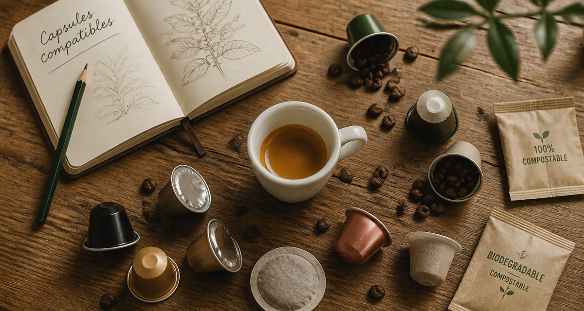 meilleures capsules compatibles nespresso sur table