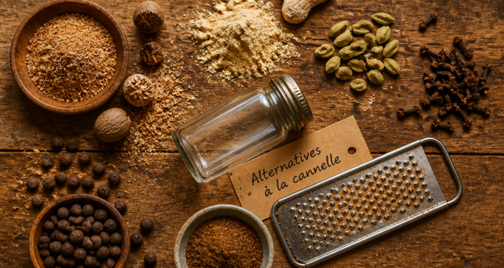 Par quoi remplacer la cannelle vue épices alternatives