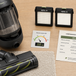 Aspirateur sans sac comparatif : réglages et critères techniques, filtres HEPA 13/14