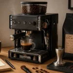 Meilleure machine à café avec broyeur silencieux, <65 dB