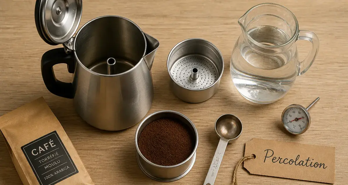 Percolateur définition : fonctionnement sous pression, café