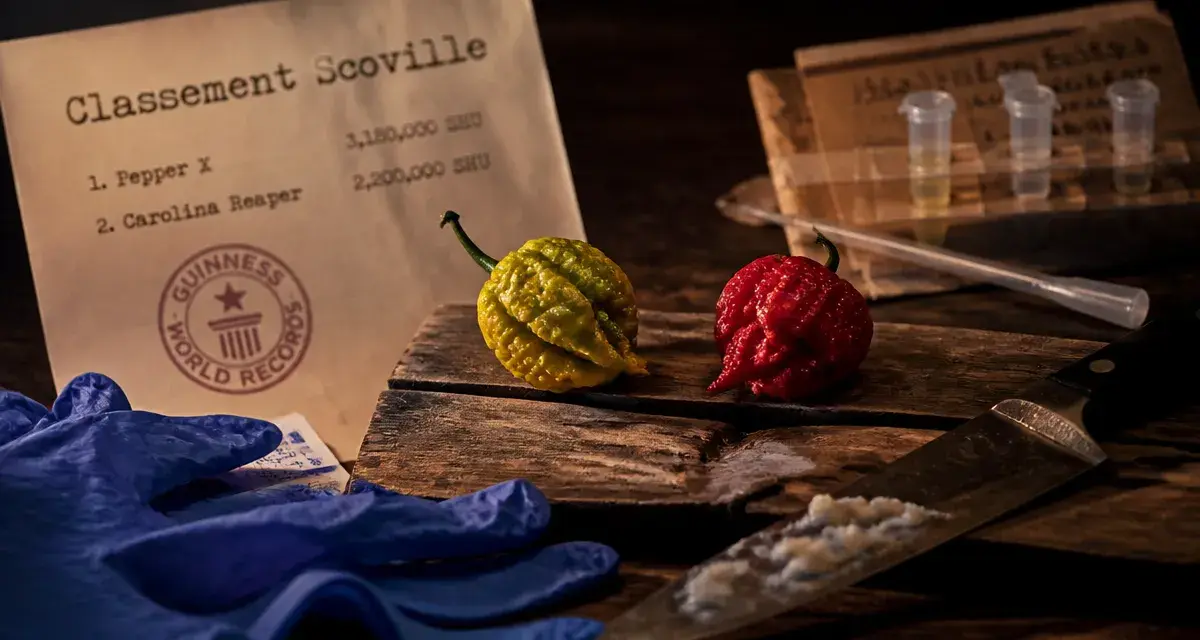 Pepper X, piment le plus fort au monde : 2,69 millions Scoville