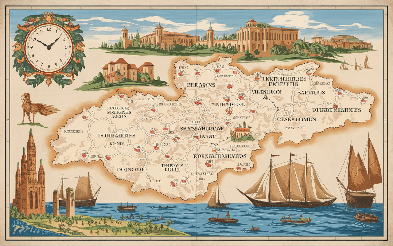 carte ancienne pays en o territoires disparus ottomans