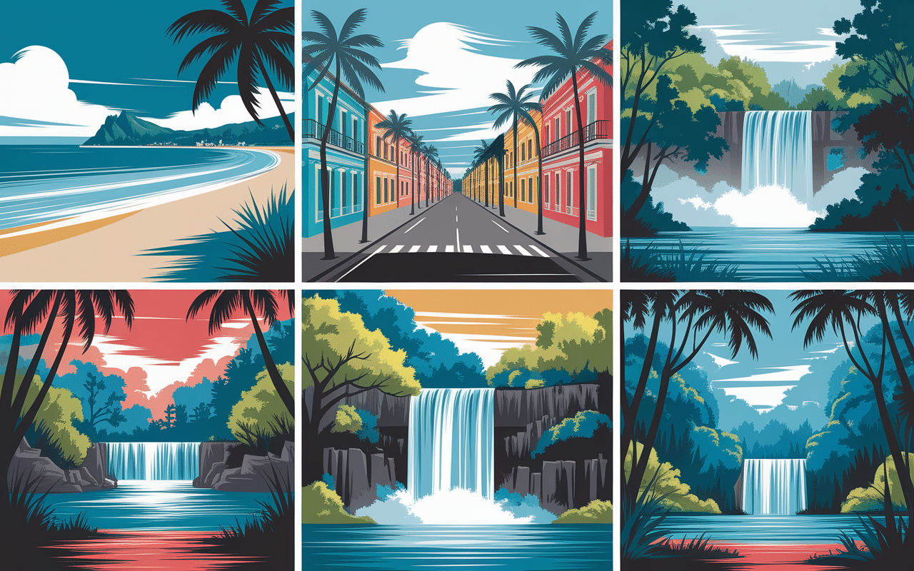 Paysages et sites incontournables itinéraire Brésil 3 semaines