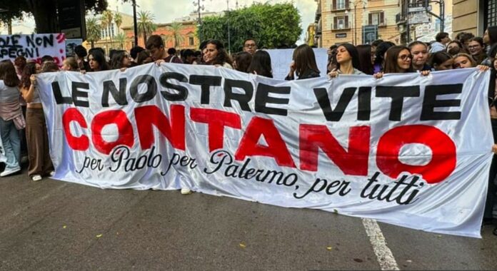 corteo studenti