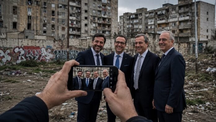 periferie selfie politici foglia di fico