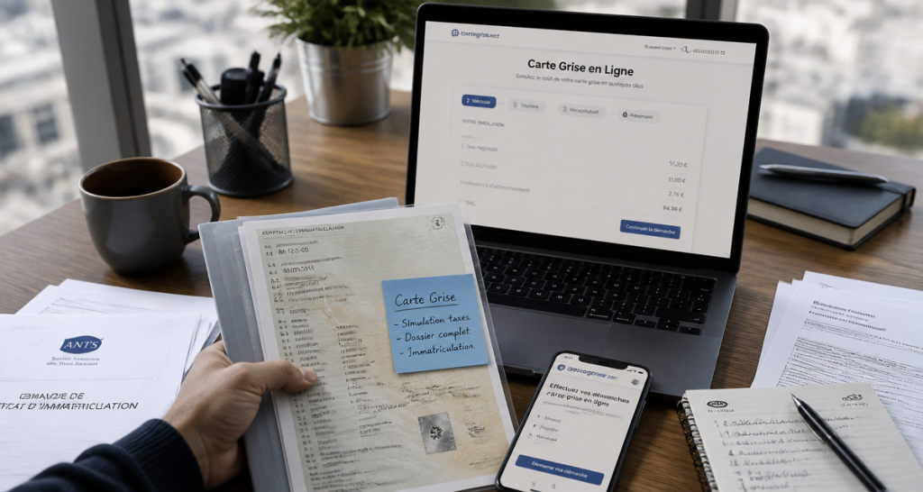 carte grise net en ligne