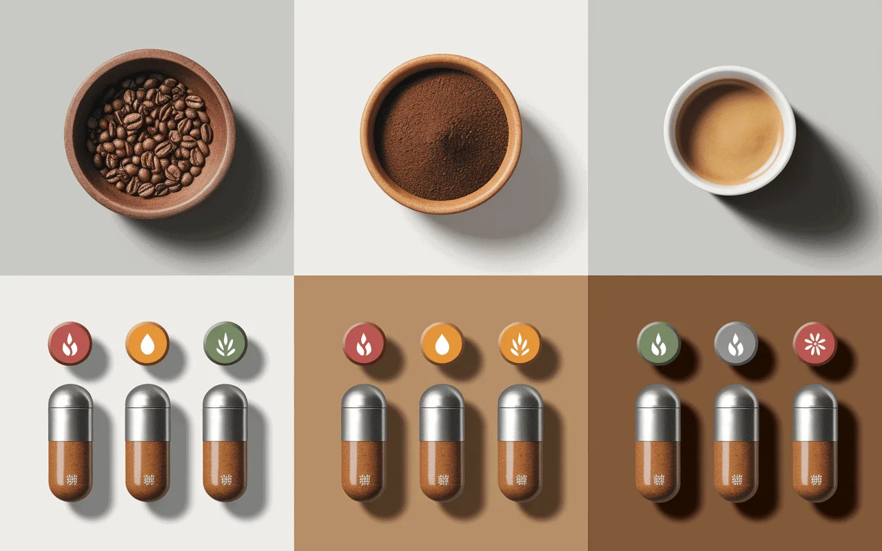 formats kimbo café grains moulu dosettes capsules
